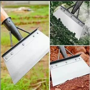Two-day delivery Multifunctional Cleaning Shovel(handle notincluded), Stainless Steel Universal OutdoorGarden Cleaning Shovel, Weeding, Heavy Duty Flat Shovel, Planting, Landscaping
