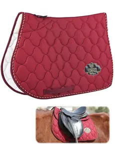 Harrison Howard General Purpose Horse Saddle Pad English All Purpose Saddle Pad for Horses Cushioning Back Support for Horse Riding