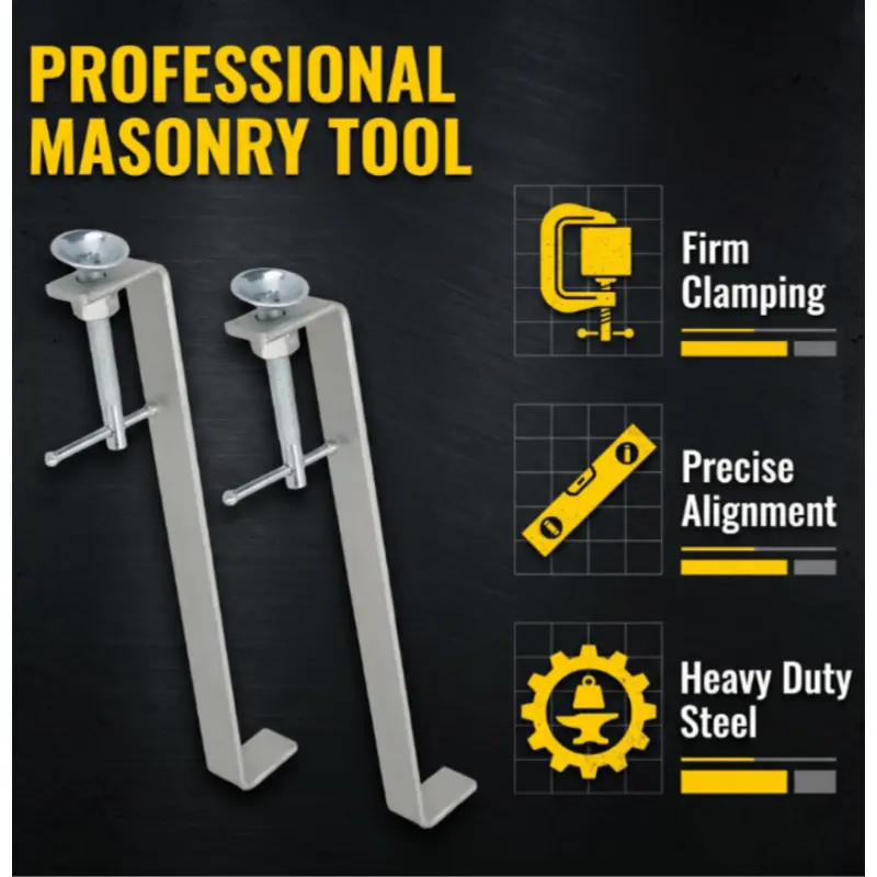 C Shaped Clamp Hardware Heavy Duty for Brick Wall Corners External Wall Insulation Waterproof Board Installation Profile Fixing Temporary Positioning Calibration