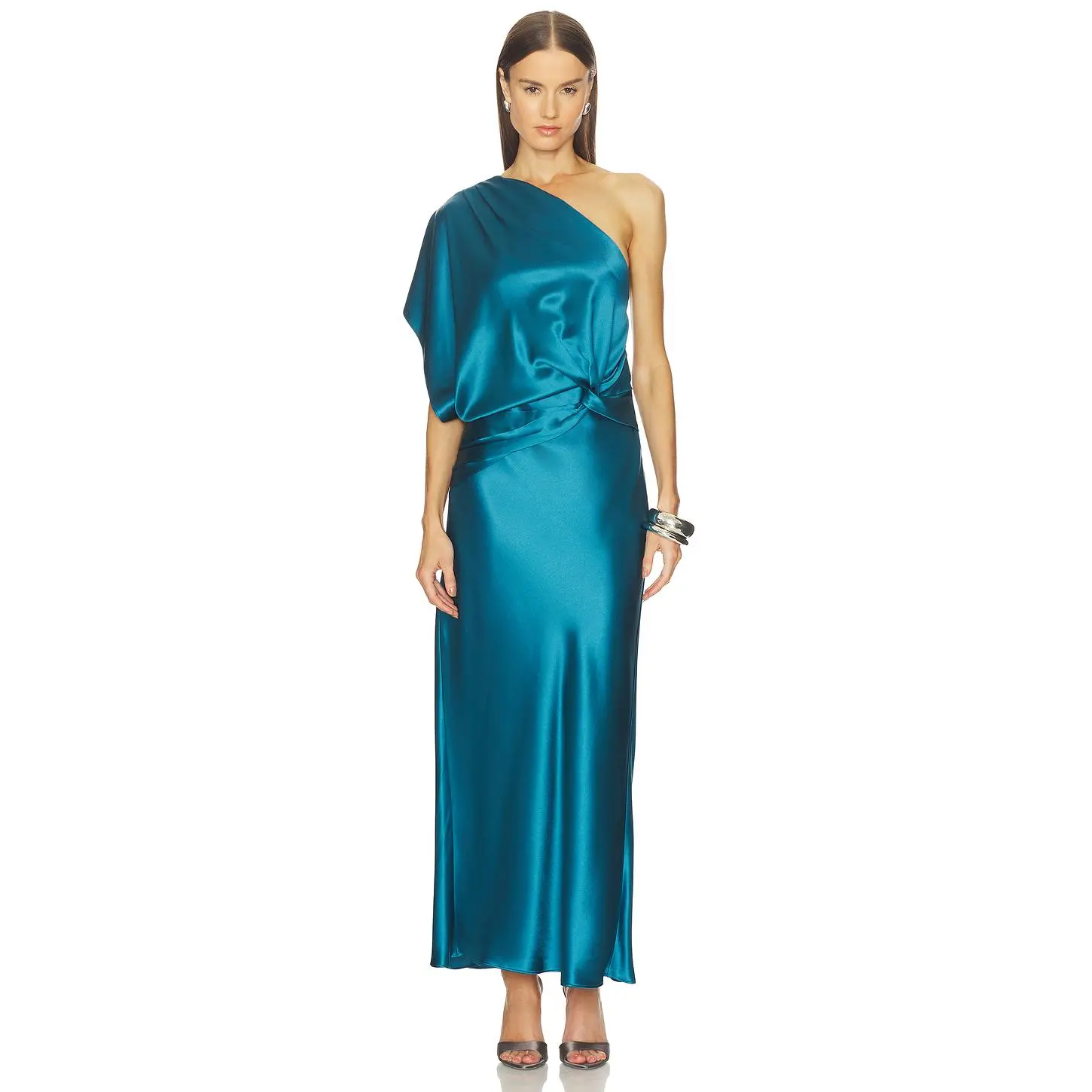 acler dress blue Acler jeffries dress – SNOWBIRD main image 1