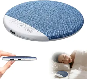 Ultra-Thin Bluetooth Pillow Speaker for Sleeping, Bluetooth Pillow Speaker, Dual-Mode Bone Conduction & Speakers Audio, with White Noise and Timer Use Private Listening Technology (1