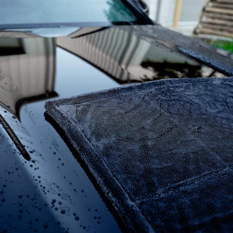 Largest 36''x28'' Double Twisted Loop Car Drying Towel, 1400GSM Ultra-Absorbent Microfiber Drying Towel for Automotive Detailing Vehicle Wash Kit