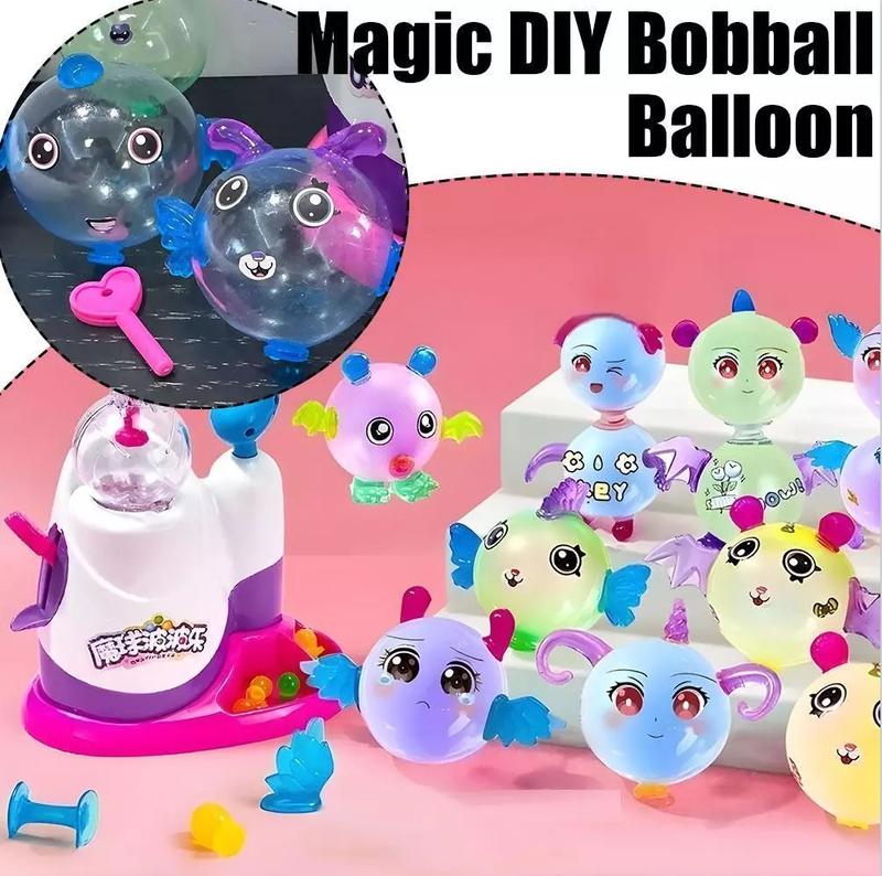 Children 2-8 Years Old Magic Magic Sticky Music Balloon Bobo Inflator Stic X7S3