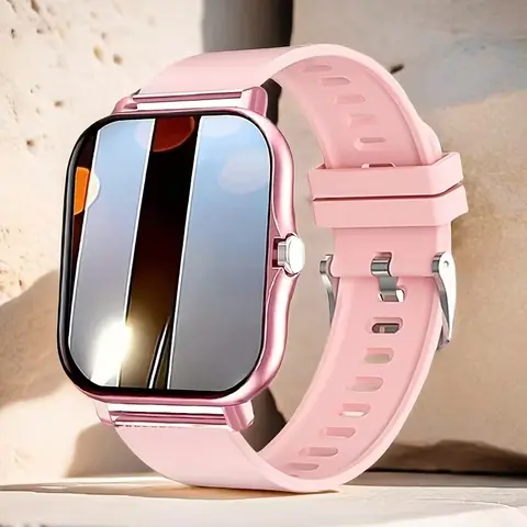 black-z13 Health Smartwatch - Stylish Bezel-Less Calling Wearable, Touchscreen Multifunctional Smart Watch, Bluetooth Connectivity, Multi-Sports Modes, No-Motion Alerts, Weather Updates, Message Notifications, Gym Gift for Him