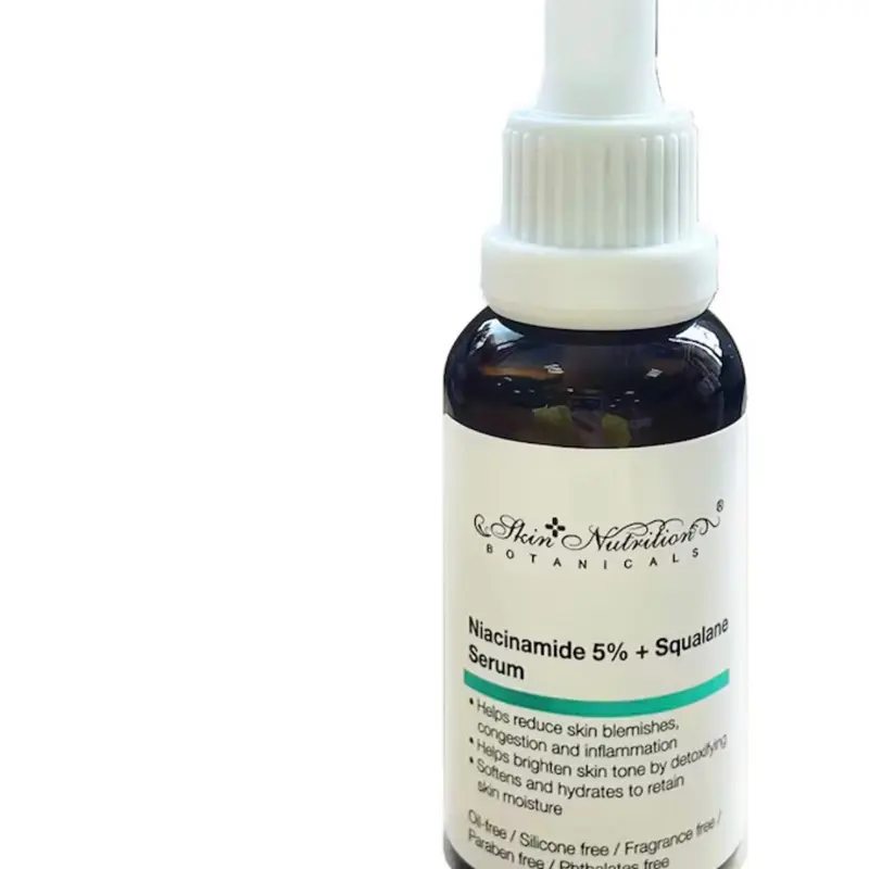 Niacinamide Squalane Serum, Glow Brighten Tightening Face Serum 1 oz. Bottle