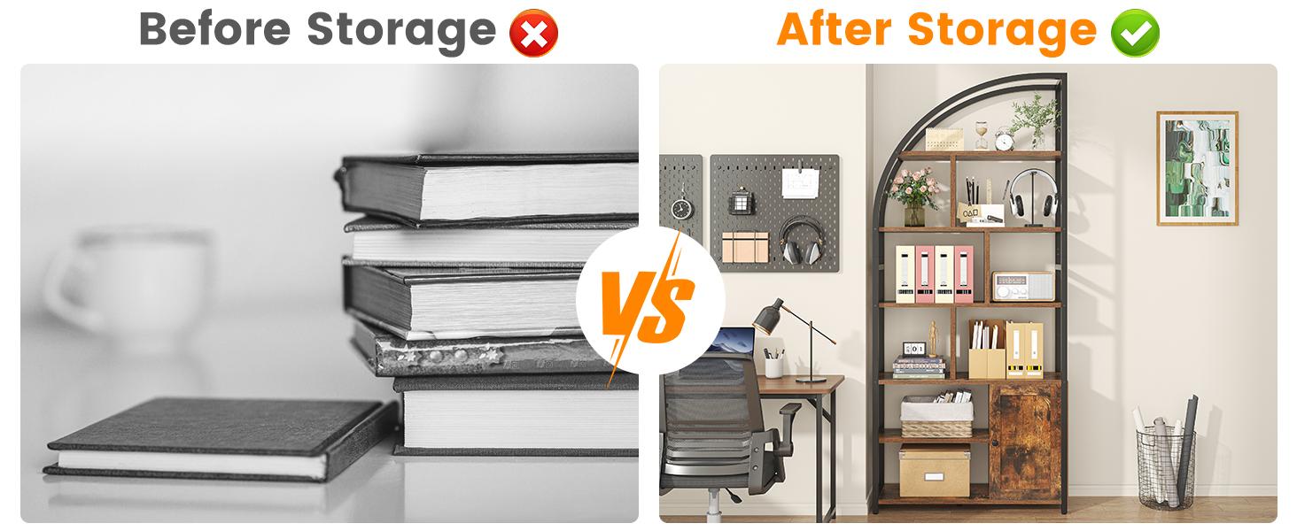 Modern Office Bookshelf with Adjustable Shelves | Industrial Metal Frame bookshelf decor | 71.1" Tall Storage Bookcase with Metal Frame & Engineered Board bookshelf organization | Home Office Bookshelf for Books, Files & Decor Organization Modern Office Bookshelf with Adjustable Shelves | Industrial Metal Frame bookshelf decor | 71.1" Tall Storage Bookcase with Metal Frame & Engineered Board bookshelf organization | Home Office Bookshelf for Books, Files & Decor Organization