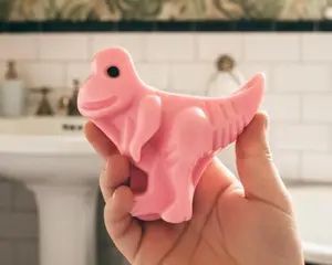 Pink T-Rex Soap Bar