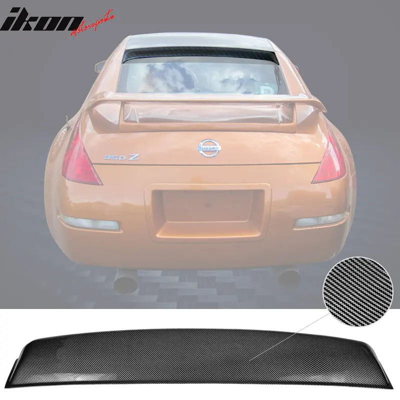 Rear Window Visor Roof Spoiler Wing for Nissan 350Z Coupe 2003-2008 PP