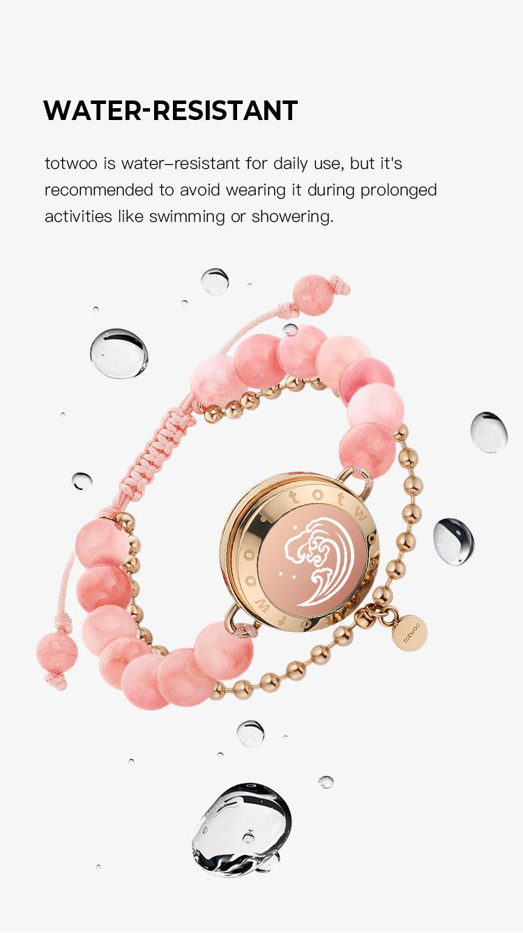 Totwoo Magic Smart Jewelry Long Distance Touch Bracelets with Matching Beads Functional Love Connect Gift for Boyfriend Girlfriend or Family