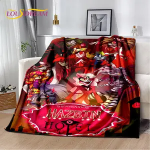 Aura Blankets 2025 H-Hazbin Hotel Charlie Cartoon Soft Blanket,Soft Throw Blanket for Home Bedroom Bed Sofa Picnic Travel Cover Child Gift  Superb Christmas blanket gift