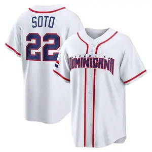 Baseball Fan Apparel Juan Soto 22, White Player Name Number T-Shirt, Baseball Fan Tee