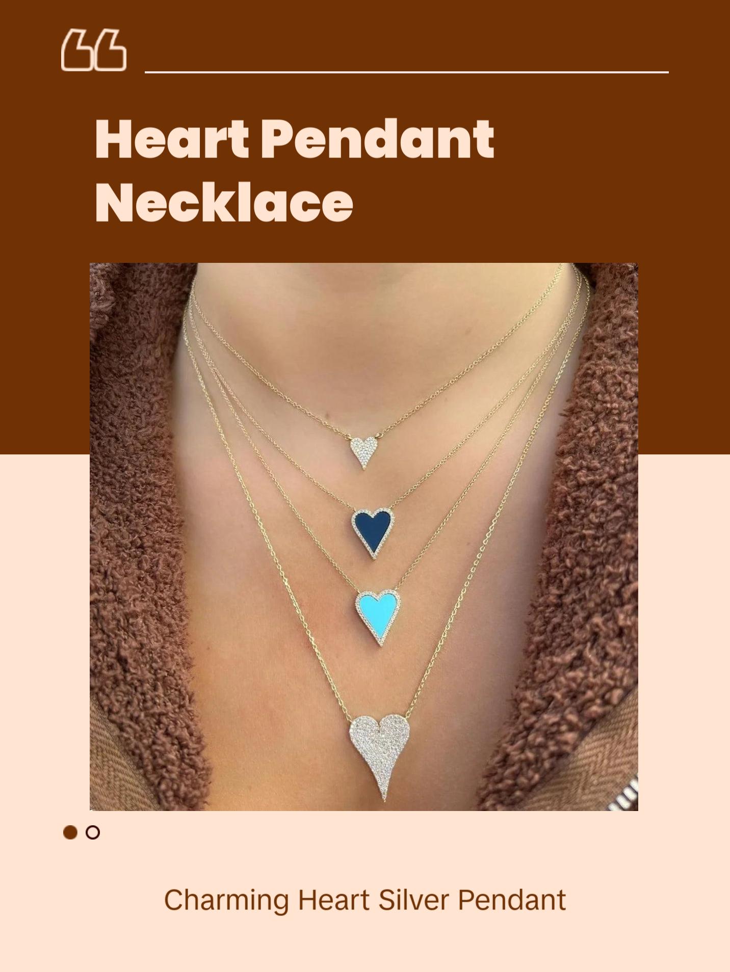 valentines gift lovely heart pendant necklace micro pave cz heart cute heart promise valentines gift fine 925 silver jewelry valentines gift lovely heart pendant necklace micro pave cz heart cute heart promise valentines gift fine 925 silver jewelry