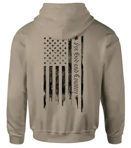 Howitzer Style Men's Hoodie God and Country