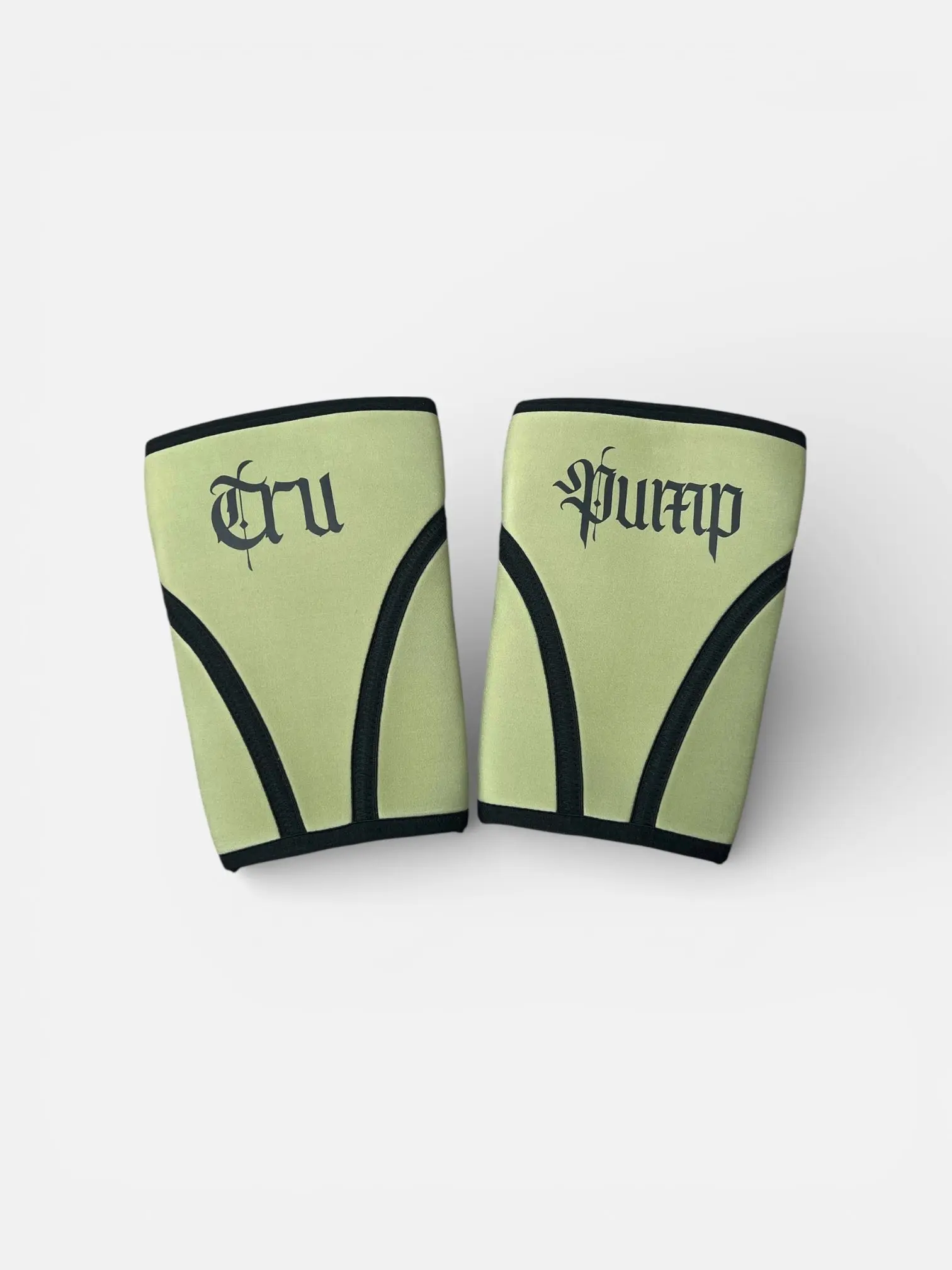 Tru Pump High-Performance Compression Knee Sleeves Green for Athletes & Lifters Enhance Stability & Performance Knee Stabilizer Wraps