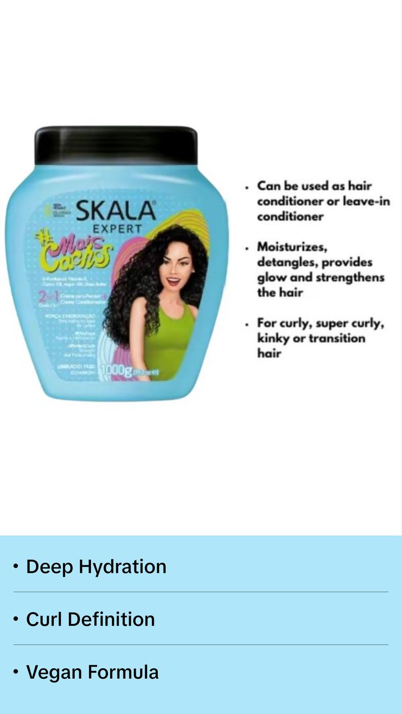 SKALA Expert 2-in-1 Hair Treatment Mais Cachos 35.2oz
