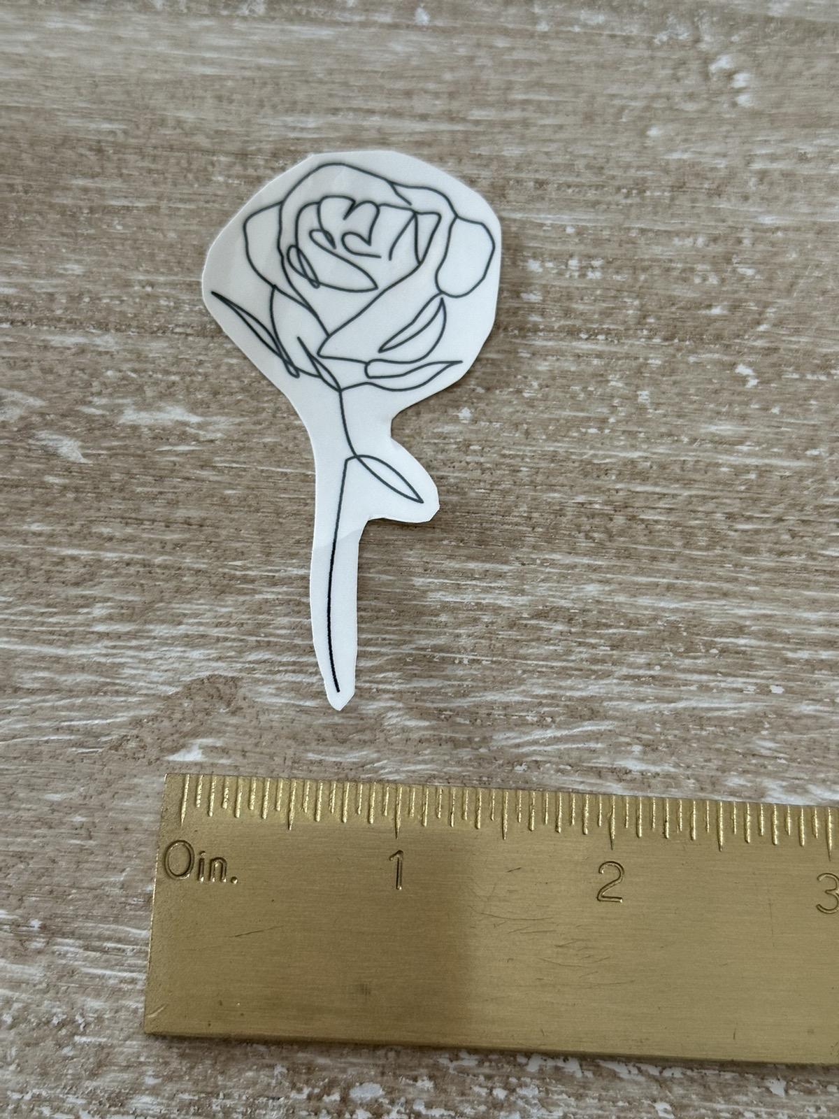 Botanical Fine Line Tattoos - medium sized tattoos