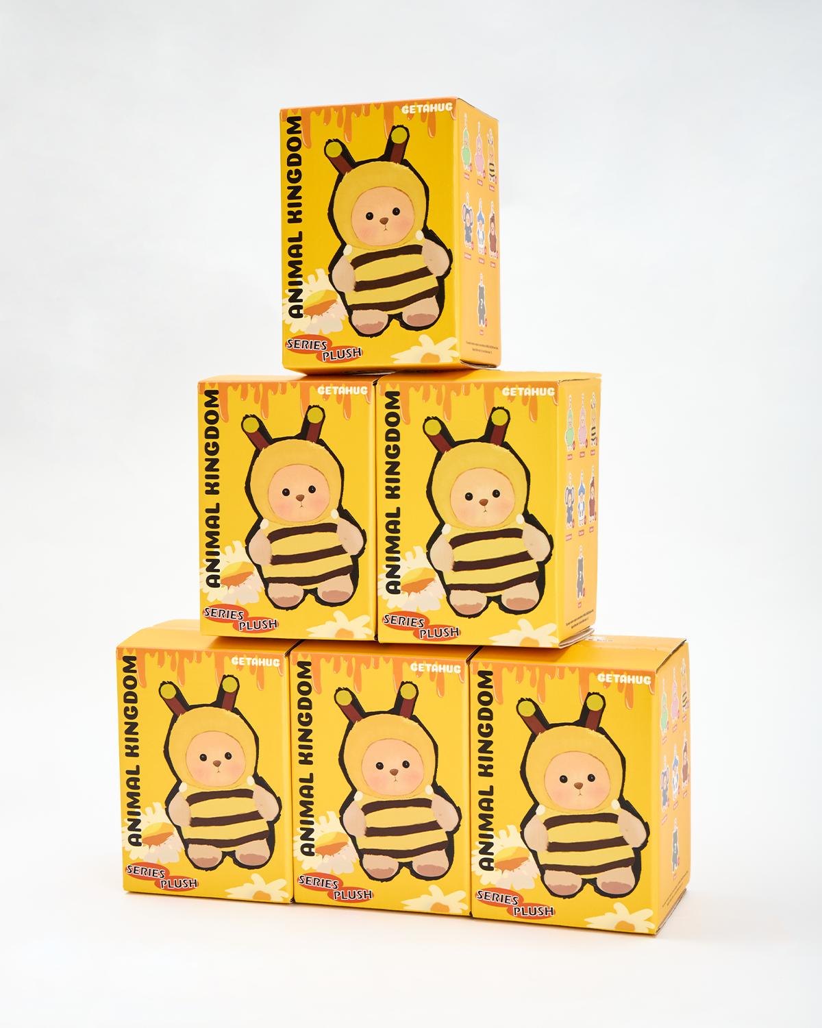 Getahug Animal Kingdom Series Mini Bear Blind Box, 5.9 inches plush Pendant Keychain Bag Charm Getahug Animal Kingdom Series Mini Bear Blind Box, 5.9 inches plush Pendant Keychain Bag Charm