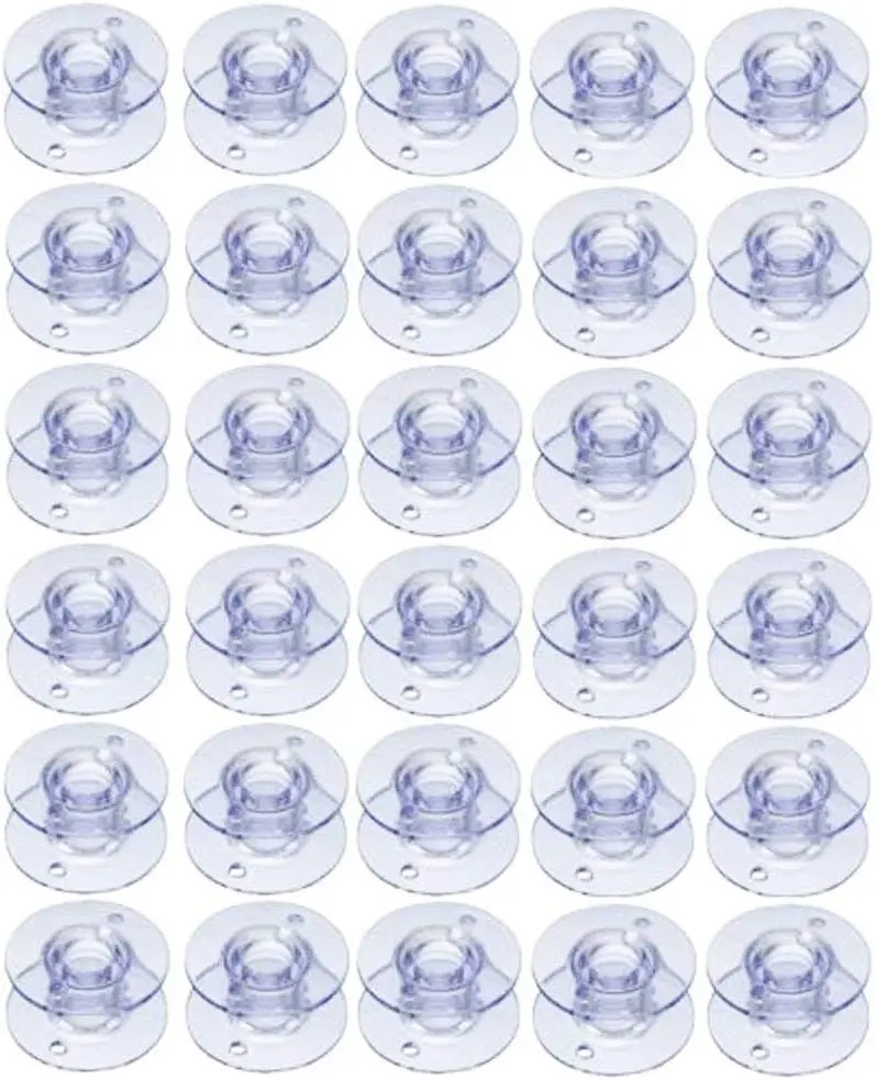 30Pack Plastic Sewing Machine Bobbins