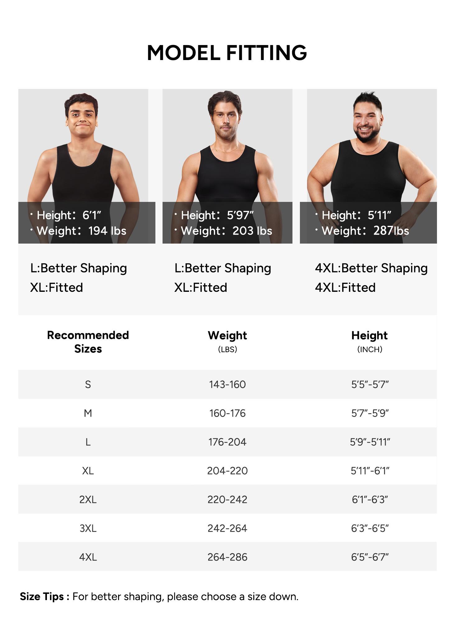 【2 pack】Men's Compression Shirt Shapewear Tanktop Menboobs And Tummy Control Fajas Undershirt 【2 pack】Men's Compression Shirt Shapewear Tanktop Menboobs And Tummy Control Fajas Undershirt