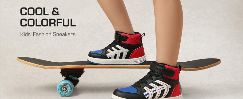 DREAM PAIRS KIDS Boys Girls Sneaker High Top Basketball Shoes Kids LilLegends JuniorFly Jumpers Sports Shoes for Athletic School Gym stride rite  shoes