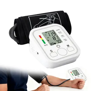 Wrist Blood Pressure Monitor Large LCD Display BP Machine Adjustable Cuff 8.8-17.7 inch Automatic 99x2 Sets Memory for Home Use