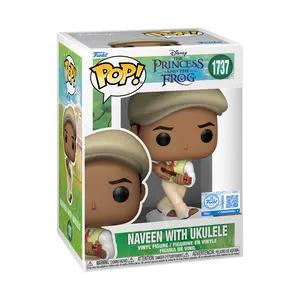 Funko Pop Disney Prince And The Frog Naveen With Ukulele 1737