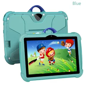 2025 Enhanced 7-Inch 5G WiFi Kids' Learning Tablet |   Quad-Core Processor, 4GB RAM + 64GB Storage, Bluetooth & Dual Cameras, Android 13 Tablet Computer for Educational Games & Safe Browsing