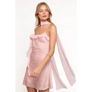 Suki Mini Dress - Peach