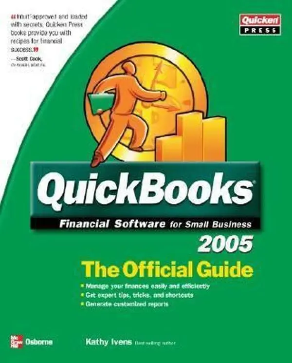 Used QuickBooks 2005 Financial Software - The Official Guide by Kathy Ivens, Paperback for Accounting System, Payroll, Invoices & Tutorials
