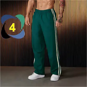 Men’s color-block athletic pants, smooth and soft, lightweight and breathable, suitable for everyday wear and spring back-to-school season. Runs small; youth/teen size. 249 – Flagship Track Pants