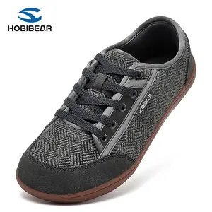HOBIBEAR Barefoot Shoes for Women Men Zero Drop Sole Wide Toe Box Walking Sneakers