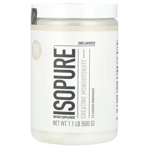 Isopure Creatine Monohydrate, Unflavored, 1.1 lb (500 g)