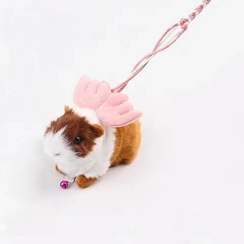 Small Animal Harness and Leash Set for Hamsters, Lizards, and Bearded Dragons - Secure, Adjustable, and Comfortable Walking Accessory