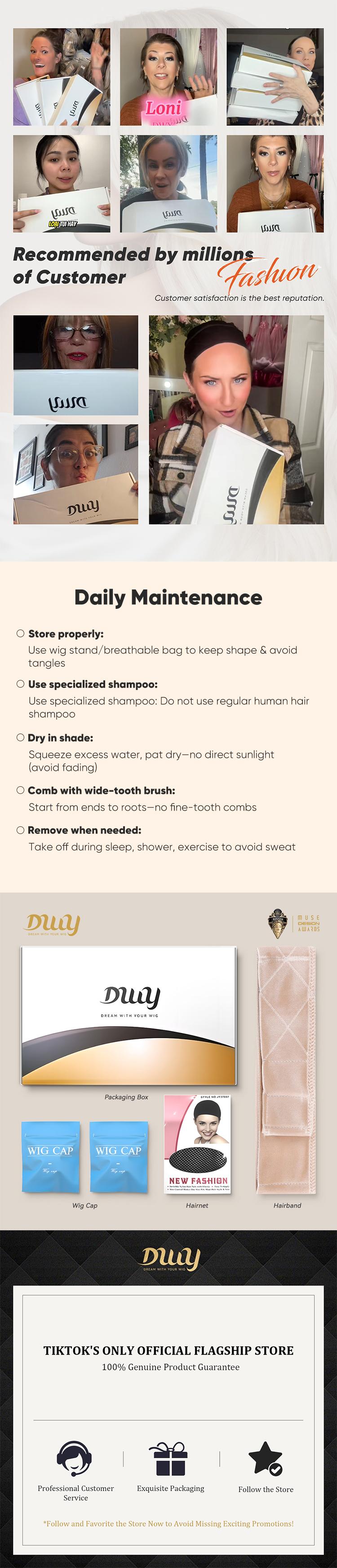 Loni C-DWY New Color 24-Inch Long Wave Light Brown Glueless Synthetic Wig with Bangs for Women High-Quality Premium Fiber Easy Wear Comfortable Fit