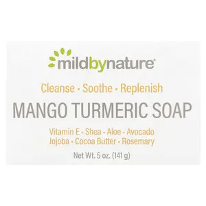 Mild By Nature Bar Soap, Mango Turmeric, 5 oz (141 g)