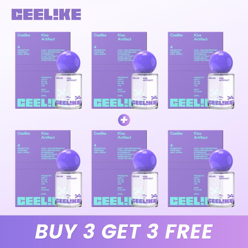 BOGO ! CEELIKE Probiotic Oral Spray | 20ml Ultimate Long-Lasting Freshness & Oral Care | Portable, Sugar-Free & Must-Have BOGO ! CEELIKE Probiotic Oral Spray | 20ml Ultimate Long-Lasting Freshness & Oral Care | Portable, Sugar-Free & Must-Have