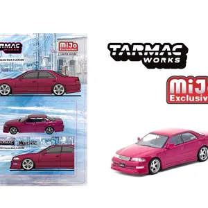 Tarmac Works 1:64 VERTEX Toyota Mark II JZX100 – Red Metallic