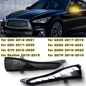 Infiniti Q30 Q50 Q60 Q70 Mirror Cover Replacement, 2 Pieces, 2 Color Options vehicle replacement