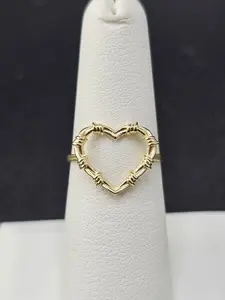 14K Gold Ring - Heart