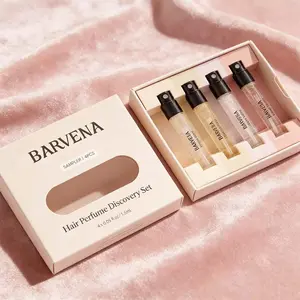 Hair Perfume Discovery Set｜4 Long-Lasting Scents for Silky, Fragrant Hair All Day citrus mini