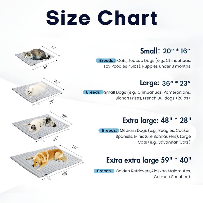 Vagascape cooling pet Mat, Eco-friendly Cooling Pad for Large Dog, Pet Cooling Mats for Dog bed and Cat house, Use in Crate, Tunk, Camping, Outdoors, Portable, Machine Washable, Durable, Without Gel, Outdoorfun Vagascape cooling pet Mat, Eco-friendly Cooling Pad for Large Dog, Pet Cooling Mats for Dog bed and Cat house, Use in Crate, Tunk, Camping, Outdoors, Portable, Machine Washable, Durable, Without Gel, Outdoorfun