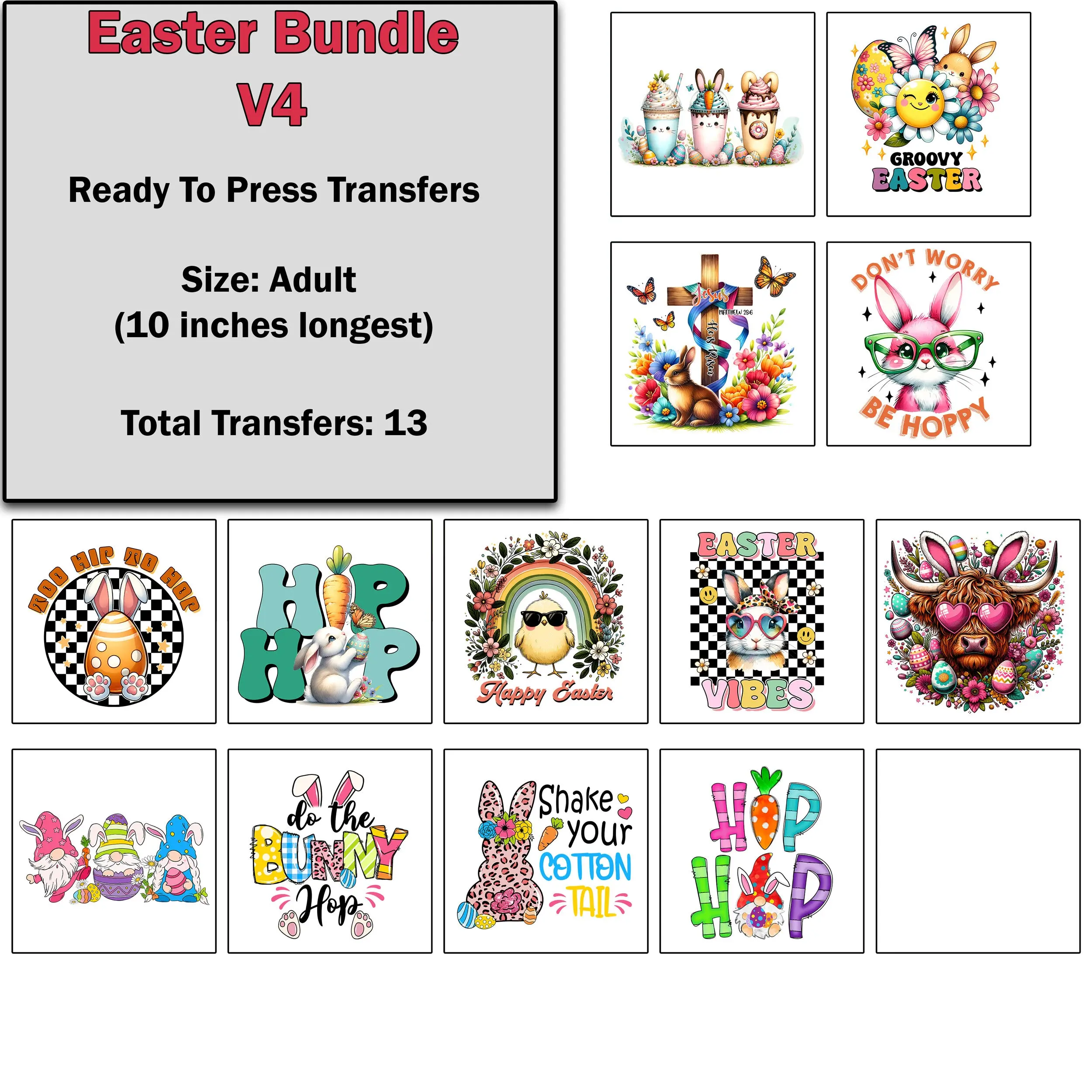 Easter Transfer Bundle 4 Easter Transfer Bundle 4