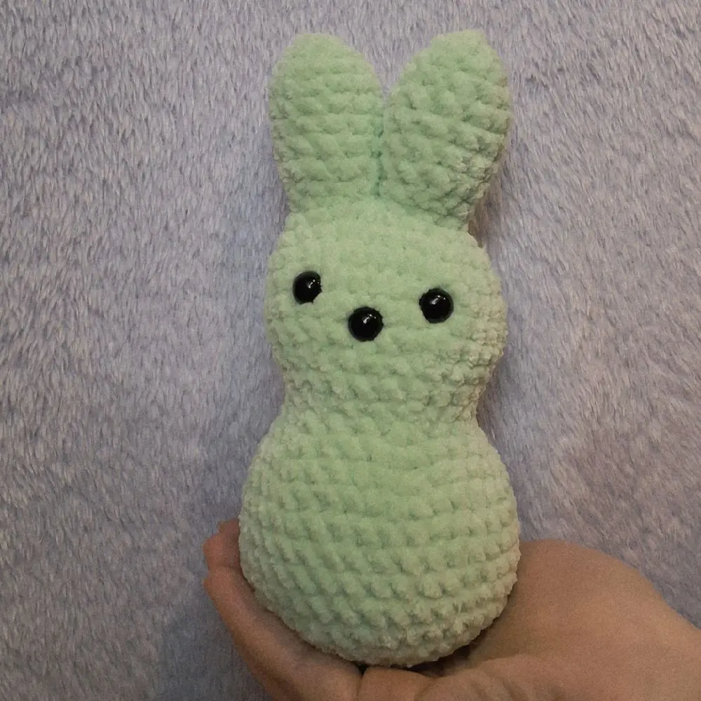 Peep Bunny- Handmade-Crochet