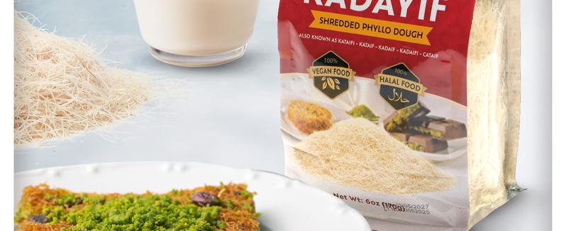 Eastanbul Dried & Chopped Kataifi Shredded Fillo Dough, Kurutulmus Kadayif Pastry Dough, Ingredient for The Viral Dubai Pistachio Chocolate Bar, Shredded Phyllo, Kunafa, Knafeh, Katifi, 170g (6oz)