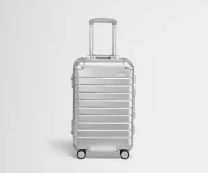 The Bigger Carry-On: Aluminum Edition in Silver The Bigger Carry-On: Aluminum Edition in Silver