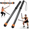 RENRUI Unisex Polypropylene (PP) Weighted Uncorded Battle Rope - Sturdy Multi-Functional Home Workout Equipment, Heavy-Duty Portable Body Strength Training Gear for Gym Use