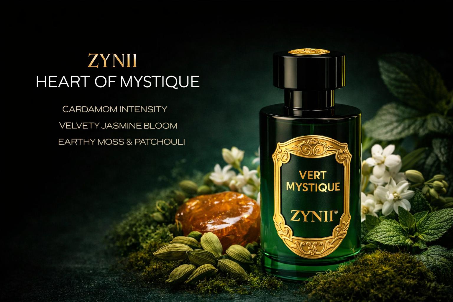 ZYNII Mysterious Forest Men's Eau de Parfum 3.4oz (100ml) – Long