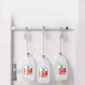 Punch-Free Adjustable Curtain Hanging Rod