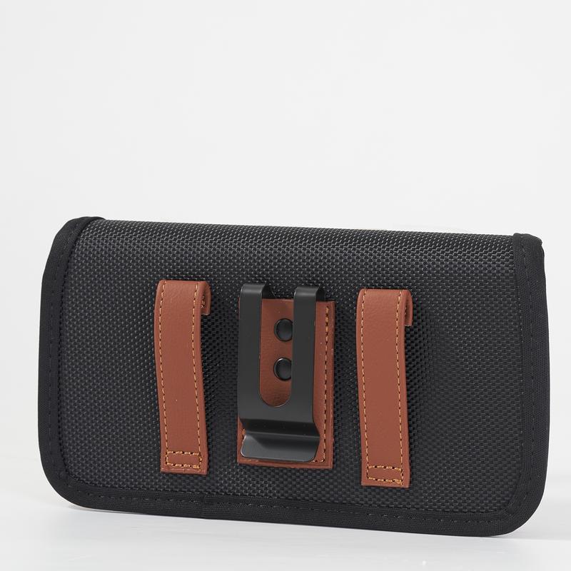 Cell Phone PU Leather Holster Belt Clip Card Slot Strong Magnet Pouch Man Carrying Perfect For Outdoor Daily Use iPhone16 Pro Max iPhone16/15 Samsung Ultra Googel Pixel 8 Pro