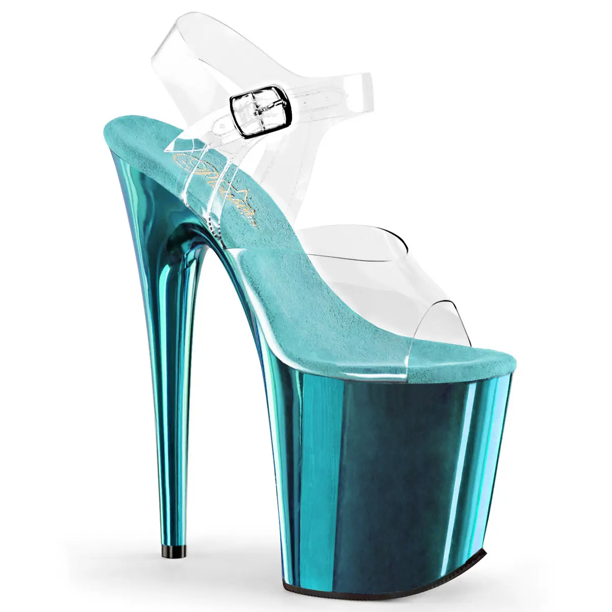 Pleaser Women's Stiletto Heel Platform High-Heel Sandals (Model 808), Stiletto Heels, Platform Shoes